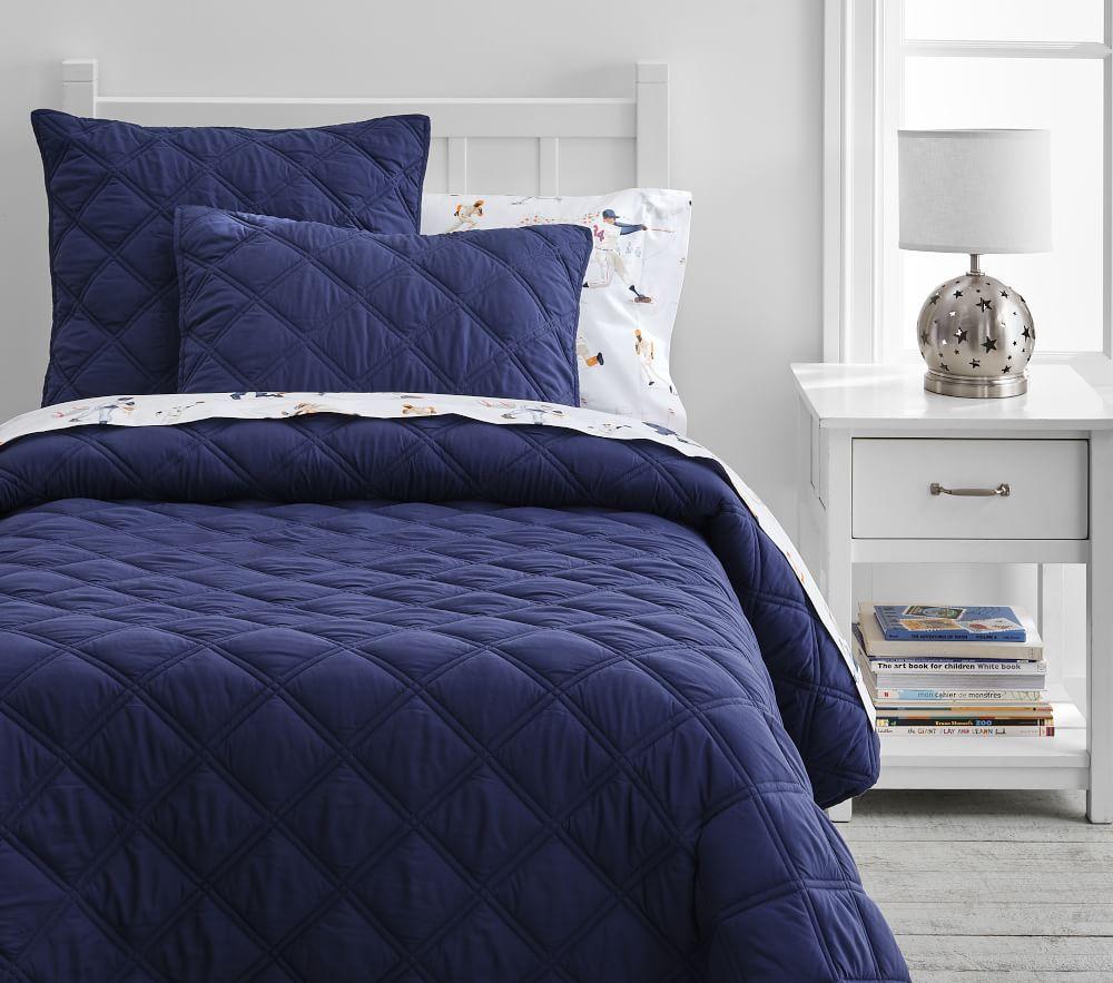 Recycled Microfibre Casual Essential Quilt & Shams